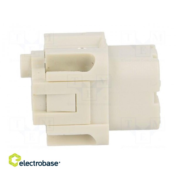 Connector: HDC | contact insert | female | S-A | PIN: 5 | 4+PE | size 3A фото 7