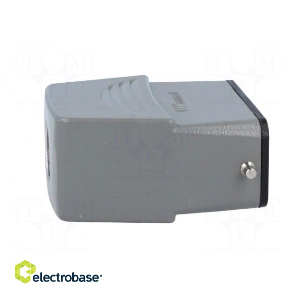 Enclosure: for HDC connectors | size 10A | for cable | for latch image 7