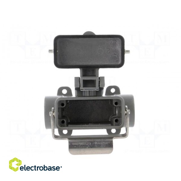 Enclosure: for HDC connectors | size 10A | with latch | with cover image 9