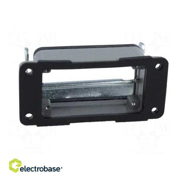 Enclosure: for HDC connectors | size 10B | with latch | straight image 5