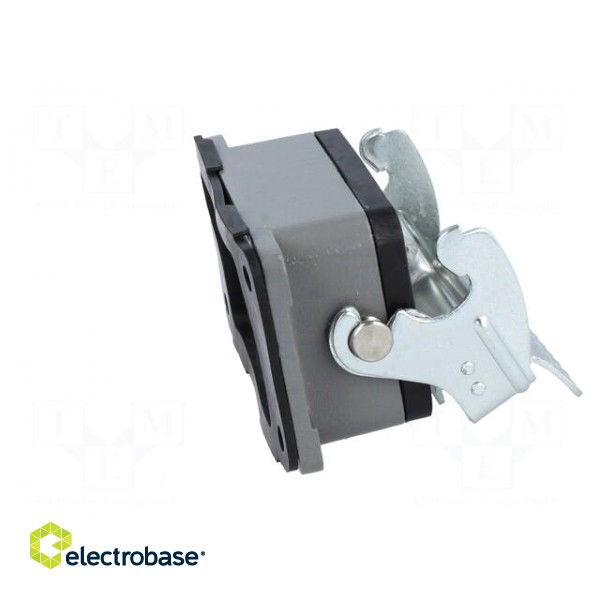 Enclosure: for HDC connectors | size 10B | with latch | straight image 7