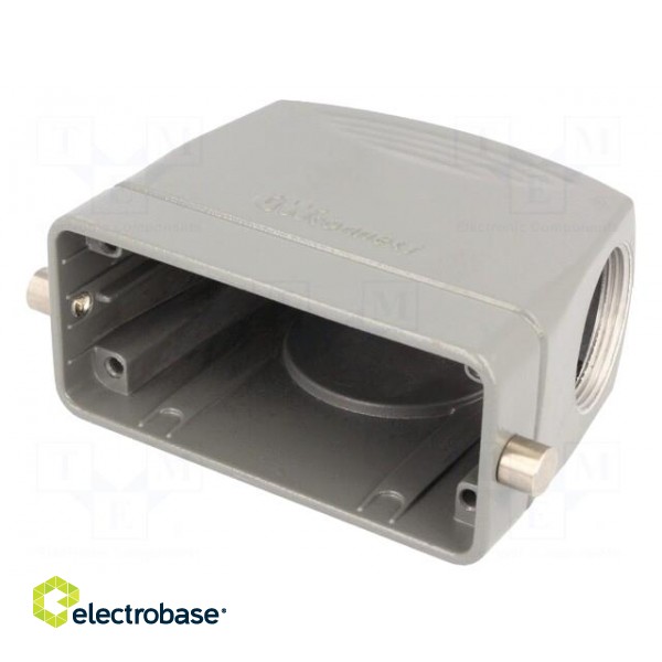 Enclosure: for HDC connectors | size 16B | for cable | for latch image 1