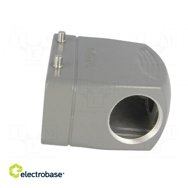 Enclosure: for HDC connectors | size 16B | for cable | high | angled image 3