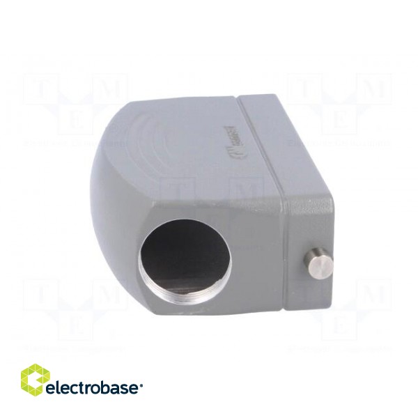 Enclosure: for HDC connectors | size 24B | for cable | for latch paveikslėlis 7