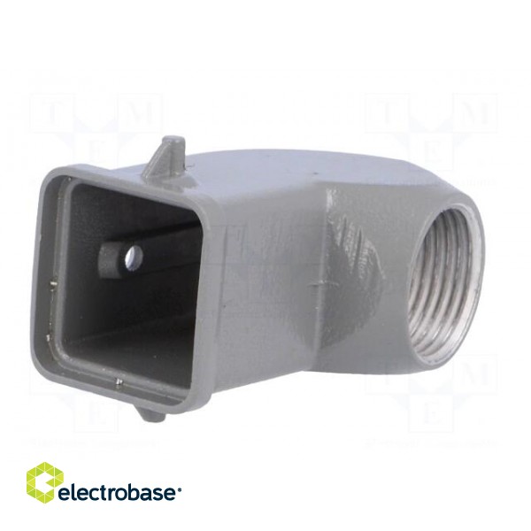 Enclosure: for HDC connectors | size 3A | for cable | for latch paveikslėlis 2