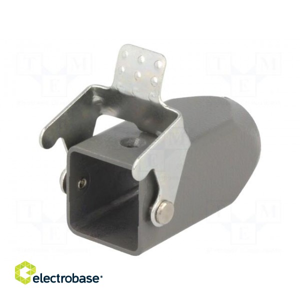Enclosure: for HDC connectors | size 3A | for cable | with latch image 1