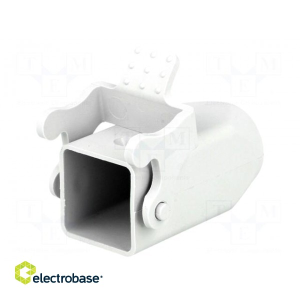 Enclosure: for HDC connectors | size 3A | for cable | with latch фото 1