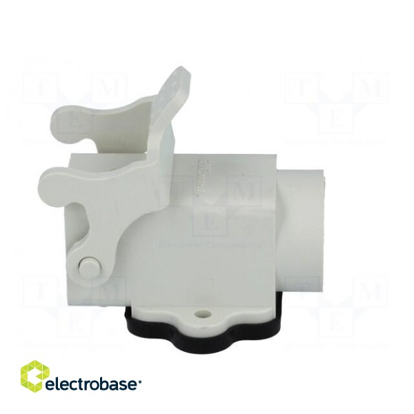 Enclosure: for HDC connectors | size 3A | with latch | straight image 3