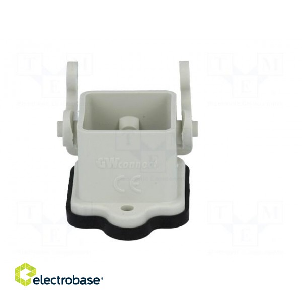 Enclosure: for HDC connectors | size 3A | with latch | straight image 9