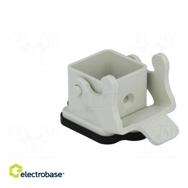 Enclosure: for HDC connectors | size 3A | with latch | straight image 4