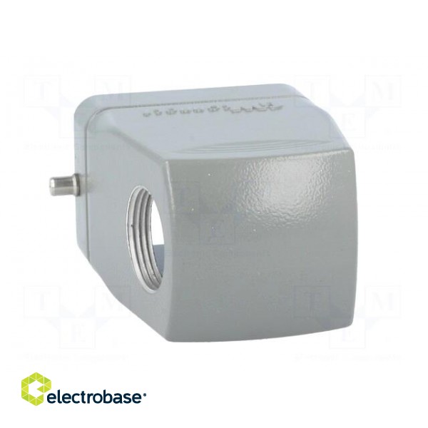 Enclosure: for HDC connectors | size 6B | for cable | for latch image 5