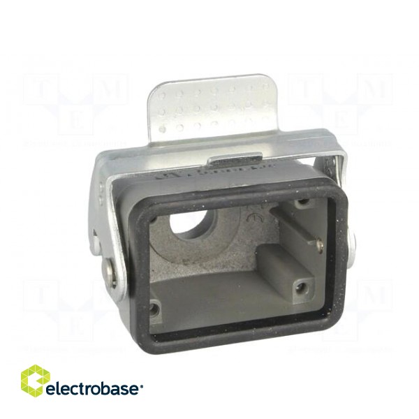Enclosure: for HDC connectors | size 6B | for cable | with latch image 9