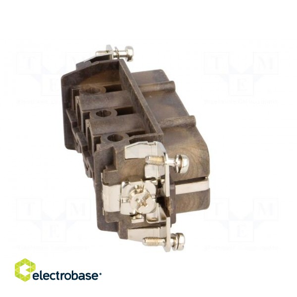 Connector: HDC | contact insert | female | CP RY | PIN: 6 | 6+PE | 35A image 7