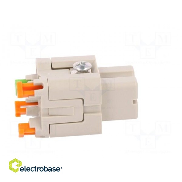 Connector: HDC | female | CKSH | PIN: 4 | 3+PE | size 21.21 | 10A | 400V image 7