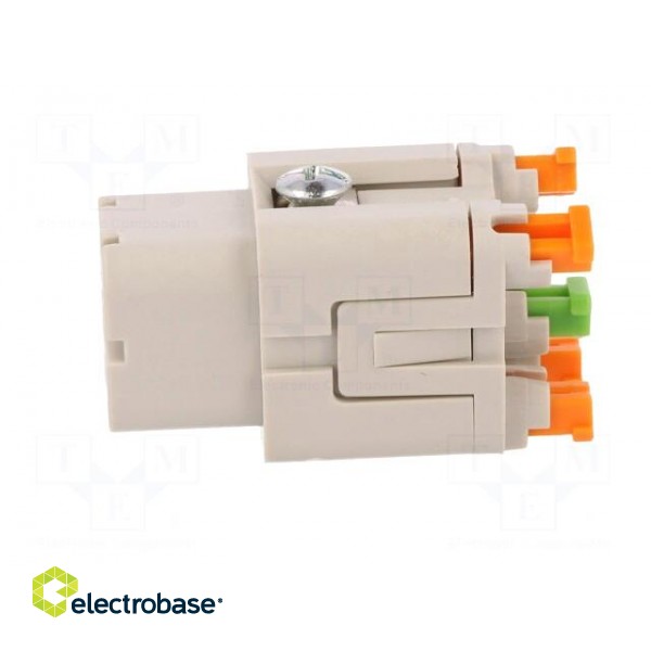 Connector: HDC | female | CKSH | PIN: 5 | 4+PE | size 21.21 | 10A | 400V image 3