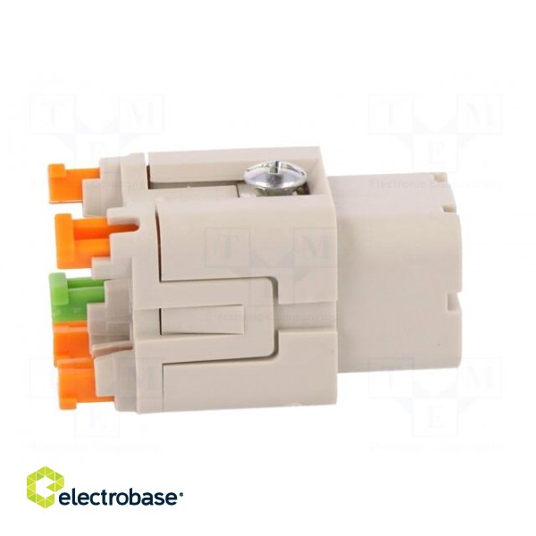 Connector: HDC | female | CKSH | PIN: 5 | 4+PE | size 21.21 | 10A | 400V image 7