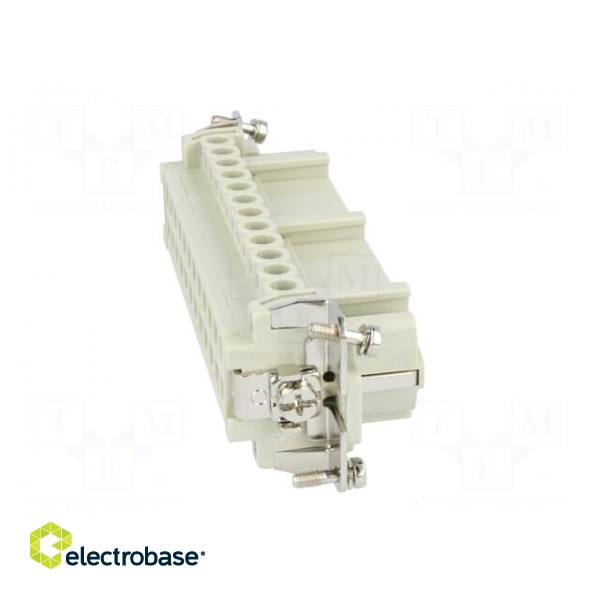 Connector: HDC | female | CNE | PIN: 24 | 24+PE | size 104.27 | 16A | 500V image 7