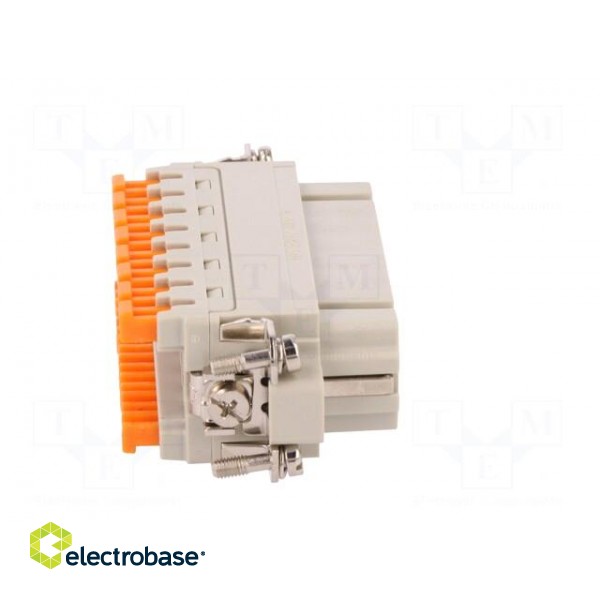 Connector: HDC | female | CSAH | PIN: 16 | 16+PE | size 66.16 | 16A | 250V paveikslėlis 7
