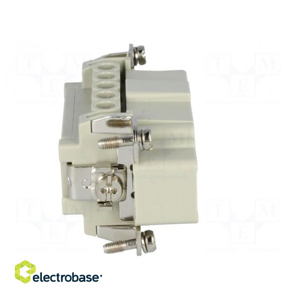 Connector: HDC | male | CNE | PIN: 10 | 10+PE | size 57.27 | 16A | 500V image 7