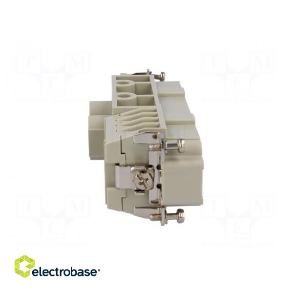 Connector: HDC | contact insert | male | CX | PIN: 4 | 4+PE | size 104.27 image 7
