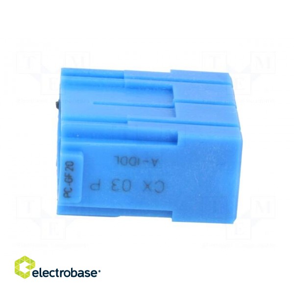Connector: HDC | contact insert | male-female | MIXO | PIN: 3 | UL94V-0 image 7