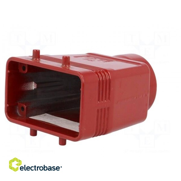 Enclosure: for HDC connectors | 180 °C | size 57.27 | high | M32 | red image 2