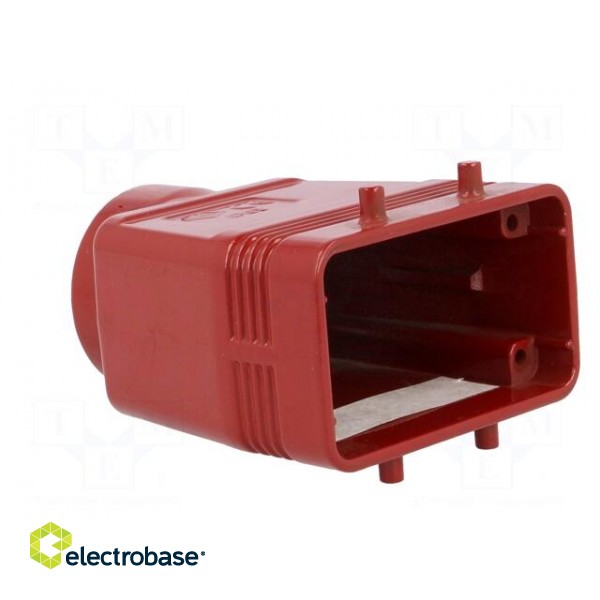 Enclosure: for HDC connectors | 180 °C | size 57.27 | high | M32 | red image 8