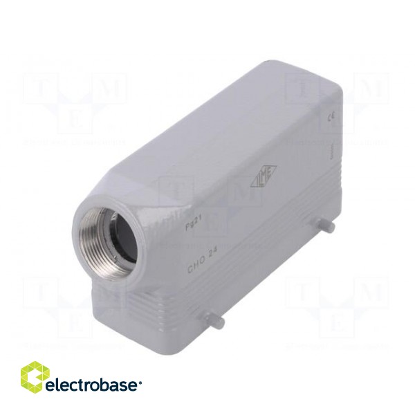 Enclosure: for HDC connectors | C-TYPE | size 104.27 | IP66 | PG21 image 1