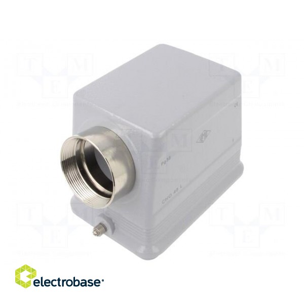 Enclosure: for HDC connectors | C-TYPE | size 104.62 | PG36 | angled image 1