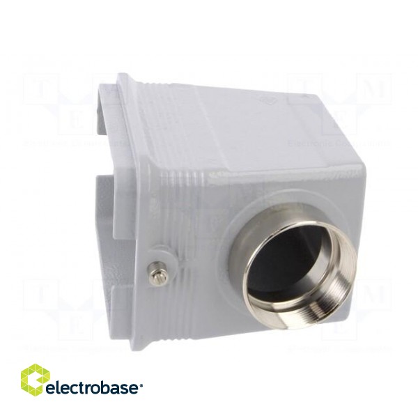 Enclosure: for HDC connectors | C-TYPE | size 104.62 | PG36 | angled image 3