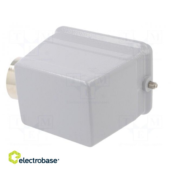 Enclosure: for HDC connectors | C-TYPE | size 104.62 | PG36 | angled image 6