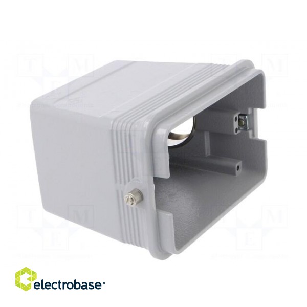 Enclosure: for HDC connectors | C-TYPE | size 104.62 | PG36 | angled image 8