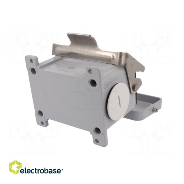 Enclosure: for HDC connectors | C-TYPE | size 104.62 | with cover image 6