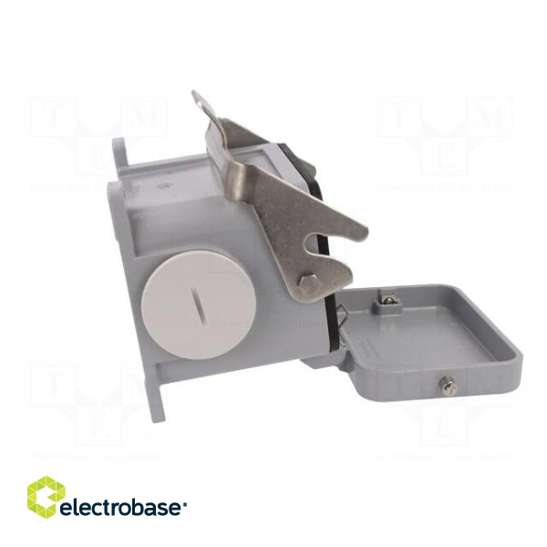 Enclosure: for HDC connectors | C-TYPE | size 104.62 | with cover image 7