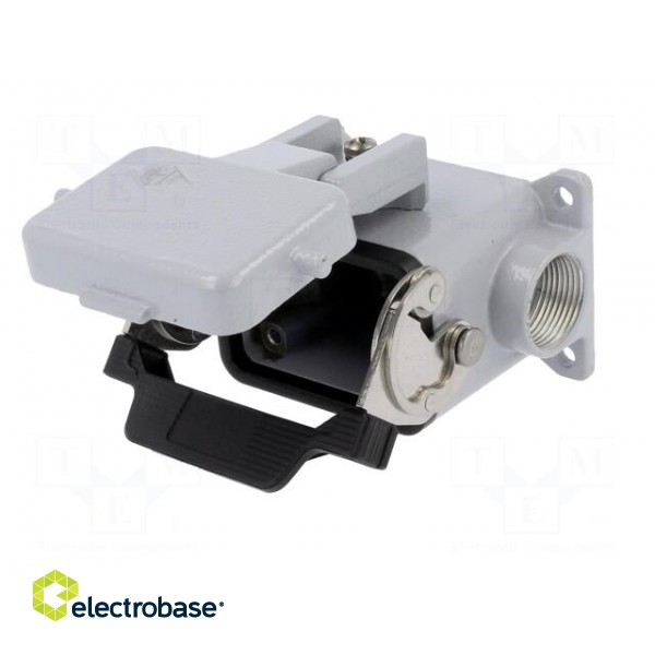 Enclosure: for HDC connectors | C-TYPE | size 44.27 | with cover image 2