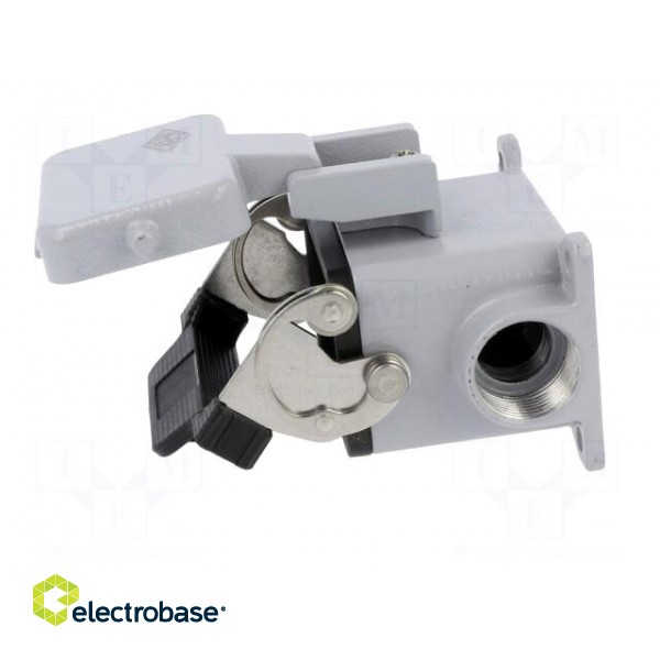 Enclosure: for HDC connectors | C-TYPE | size 44.27 | with cover paveikslėlis 3
