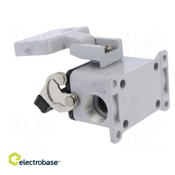 Enclosure: for HDC connectors | C-TYPE | size 44.27 | with cover фото 4
