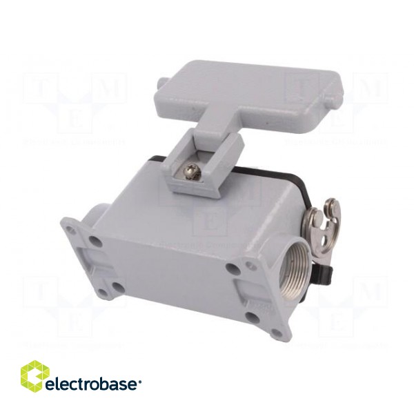 Enclosure: for HDC connectors | C-TYPE | size 77.27 | with cover image 6