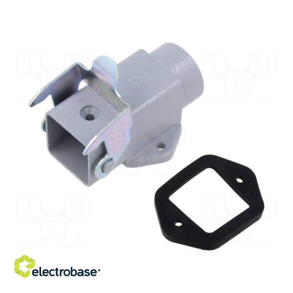 Enclosure: for HDC connectors | CKA | size 21.21 | Gland holes: 1