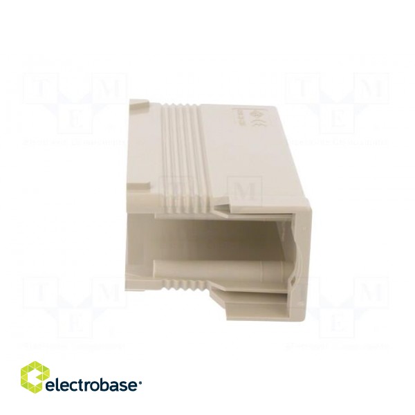 Enclosure: for HDC connectors | COB | size 104.27 | Pitch: 104x27mm paveikslėlis 3