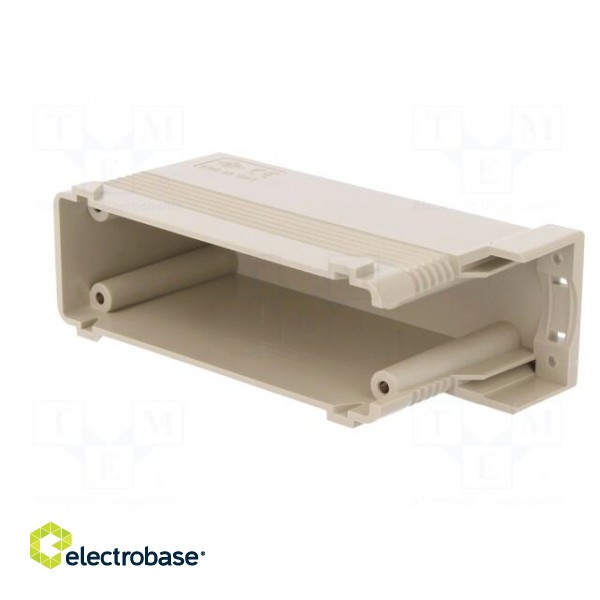 Enclosure: for HDC connectors | COB | size 104.27 | Pitch: 104x27mm image 2