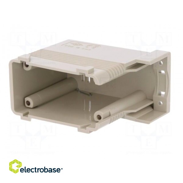 Enclosure: for HDC connectors | COB | size 57.27 | Pitch: 57x27mm paveikslėlis 2