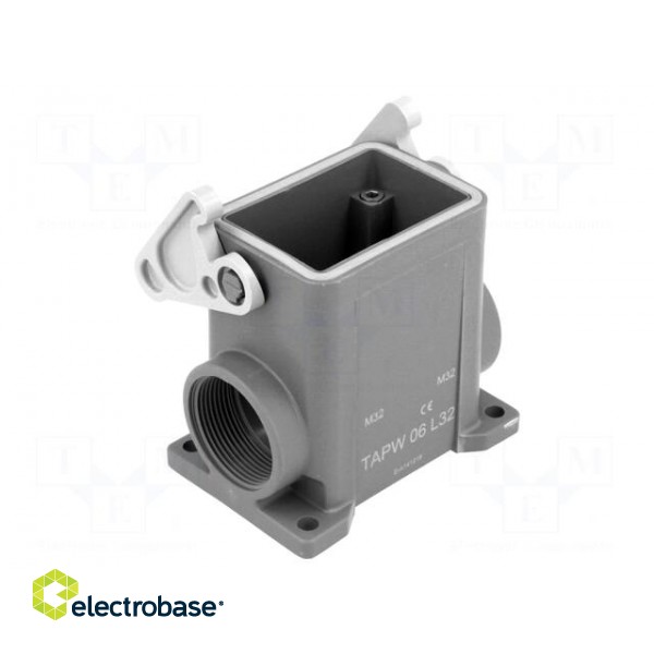 Enclosure: for HDC connectors | HYGENIC T-Type/W | size 44.27 image 1