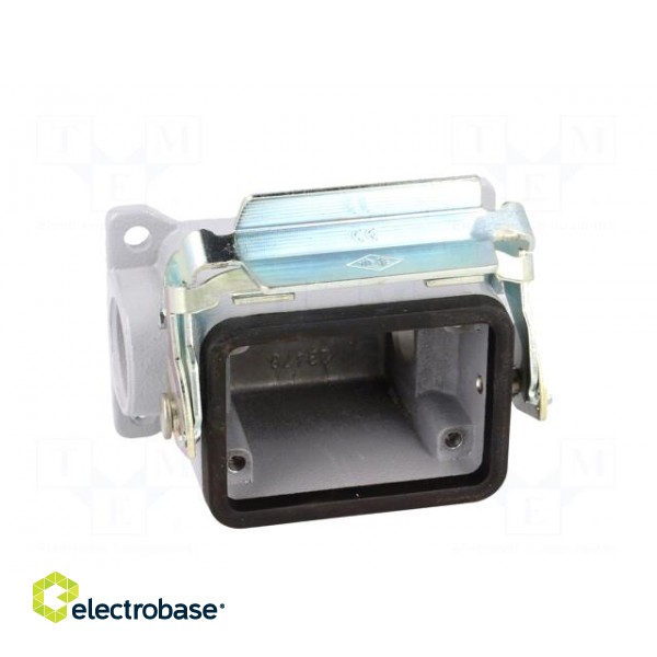 Enclosure: for HDC connectors | JEI | size 44.27 | closed | IP65 | PG16 image 9