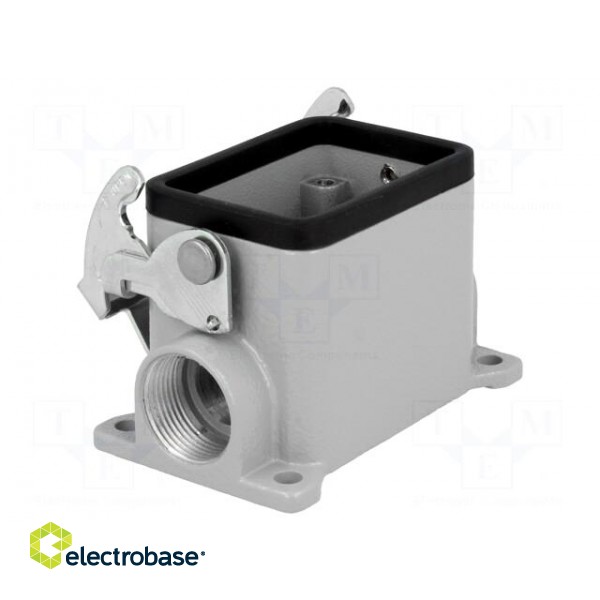 Enclosure: for HDC connectors | JEI | size 44.27 | closed | IP65 | PG16 image 1