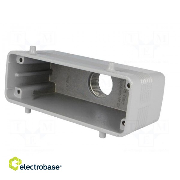 Enclosure: for HDC connectors | size 104.27 | IP66 | M25 | for cable фото 2
