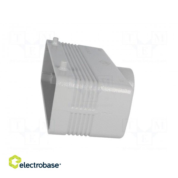 Enclosure: for HDC connectors | C-TYPE | size 104.27 | M25 | 104x27mm image 3