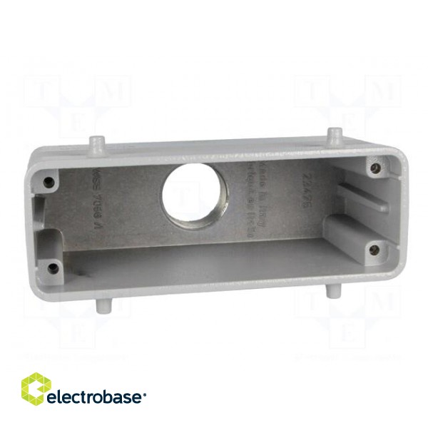 Enclosure: for HDC connectors | size 104.27 | IP66 | M25 | for cable фото 9