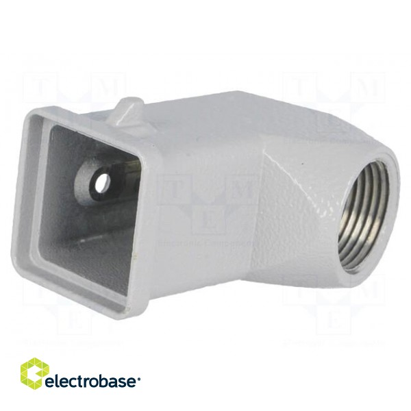 Enclosure: for HDC connectors | size 21.21 | Locking: for latch фото 1