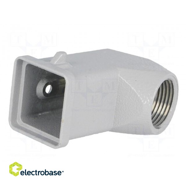 Enclosure: for HDC connectors | size 21.21 | Locking: for latch фото 2
